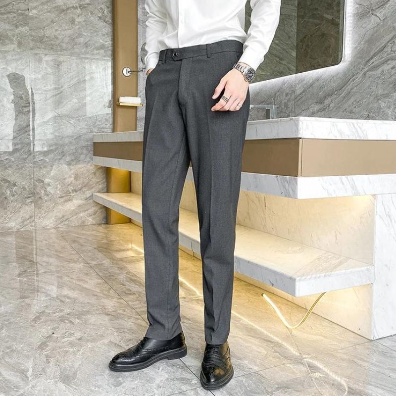 Lucas - Schwarze Herrenhose