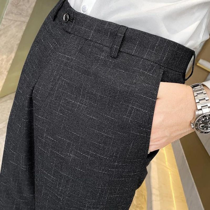 Lucas - Schwarze Herrenhose