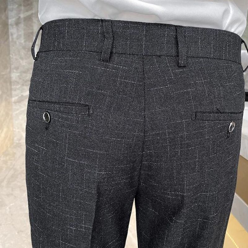 Lucas - Schwarze Herrenhose