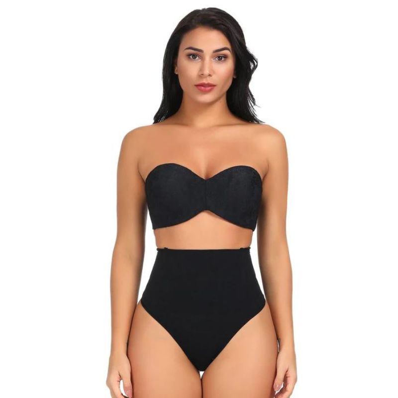 Eva - Schwarzes Komfort-Set mit figurformendem Effekt