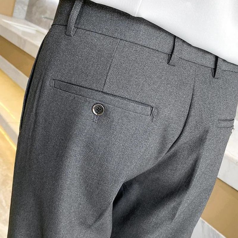 Lucas - Schwarze Herrenhose