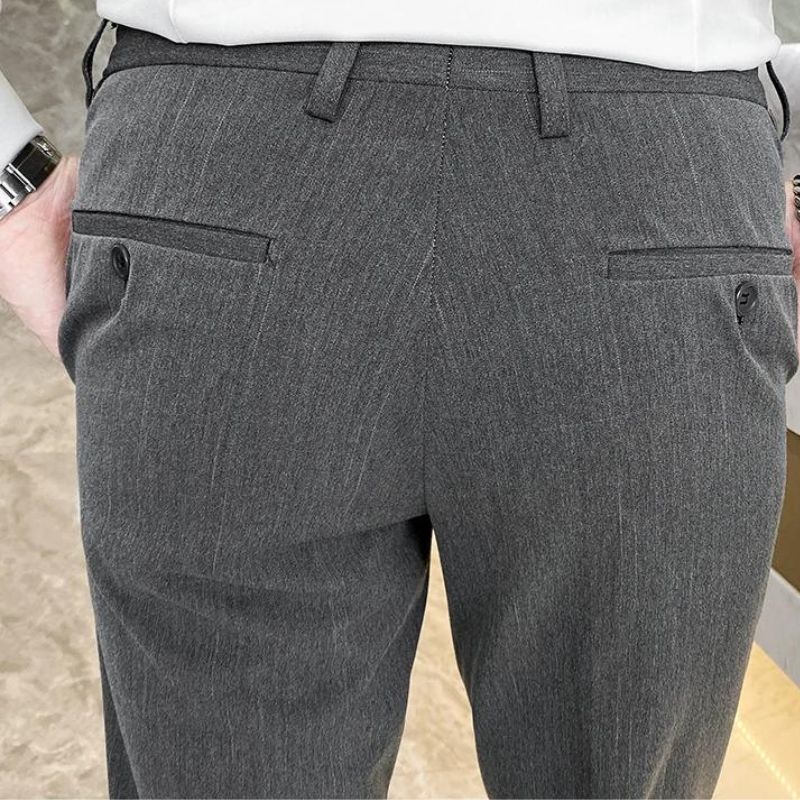 Lucas - Schwarze Herrenhose
