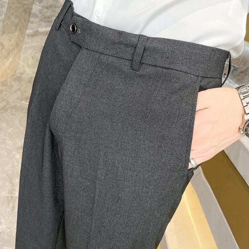 Lucas - Schwarze Herrenhose