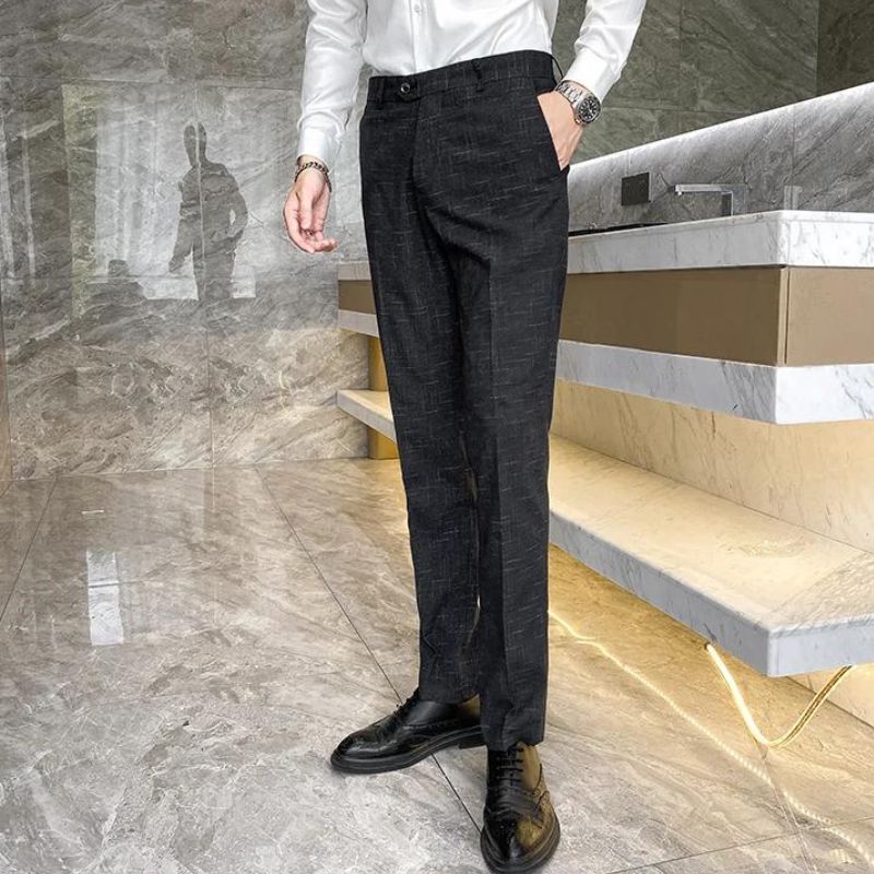 Lucas - Schwarze Herrenhose