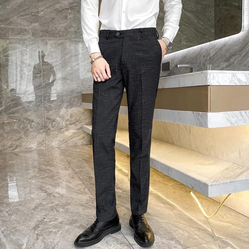 Lucas - Schwarze Herrenhose