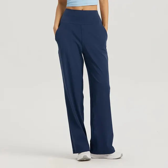 Blenda - Schwarze Weite Yogahose