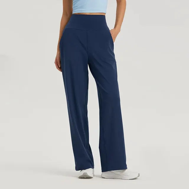 Blenda - Schwarze Weite Yogahose