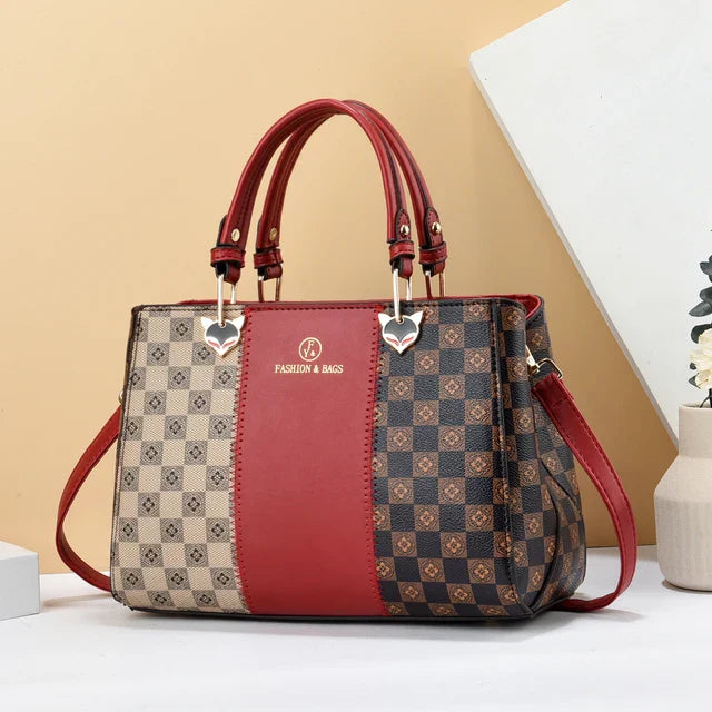 Schwarze Colorblock-Tasche - Meghann