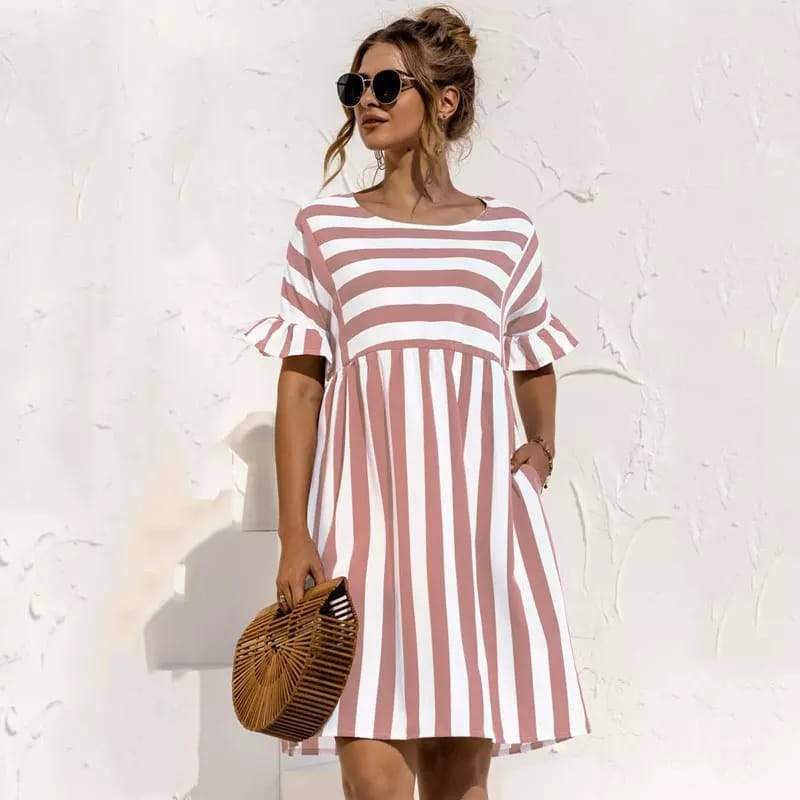 Rosa Kleid - Lea