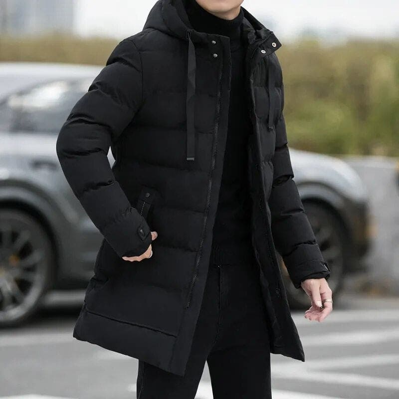 Winterjacke Schwarz - Leon