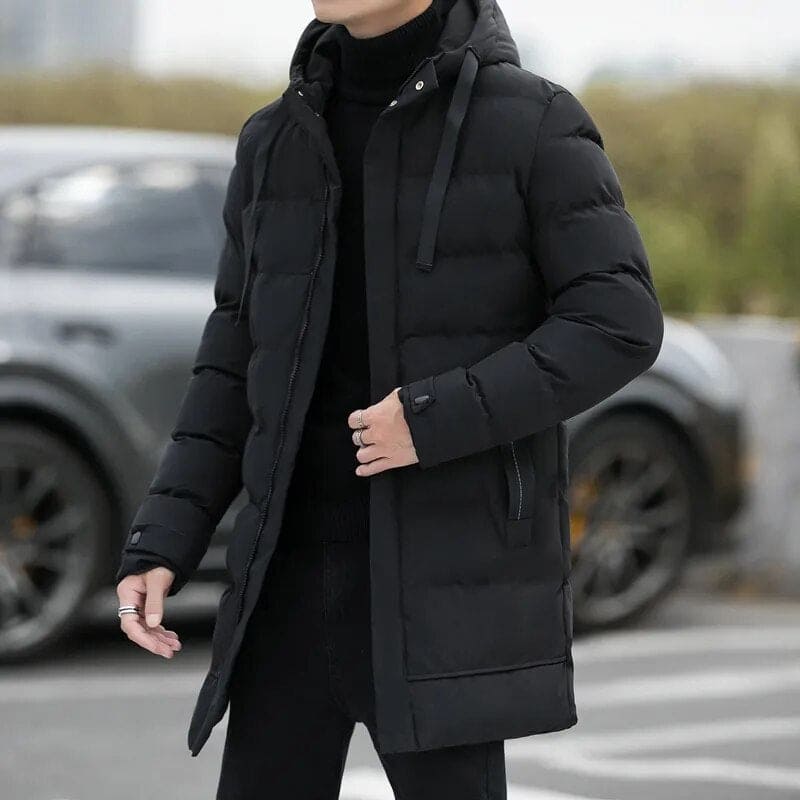 Winterjacke Schwarz - Leon