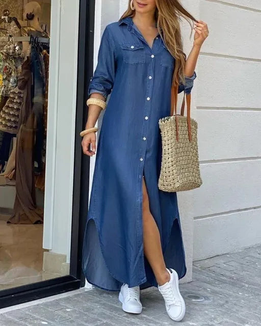 Weißes Hemdkleid - Sophia
