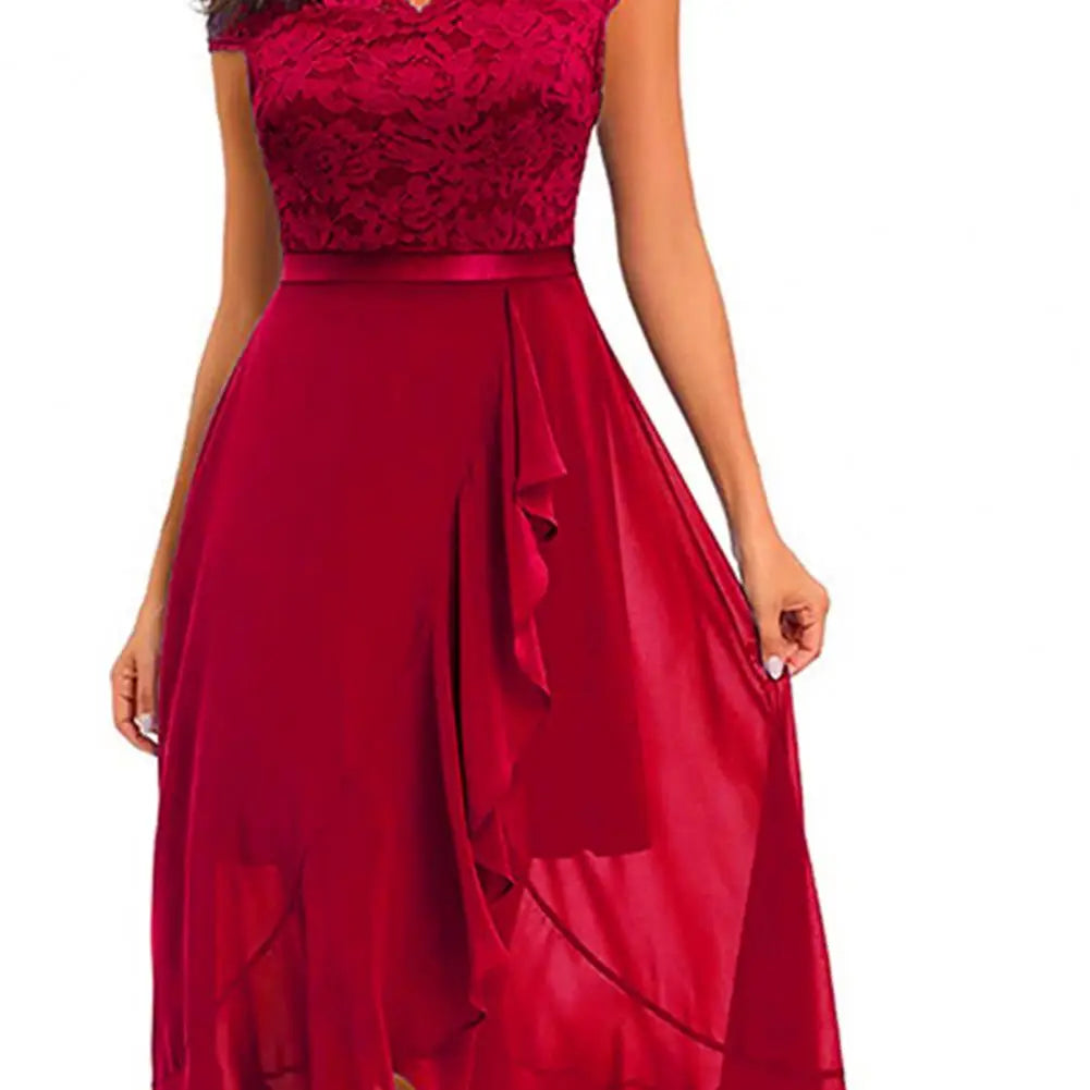 Rosa Spitzen-Partykleid - Rayna