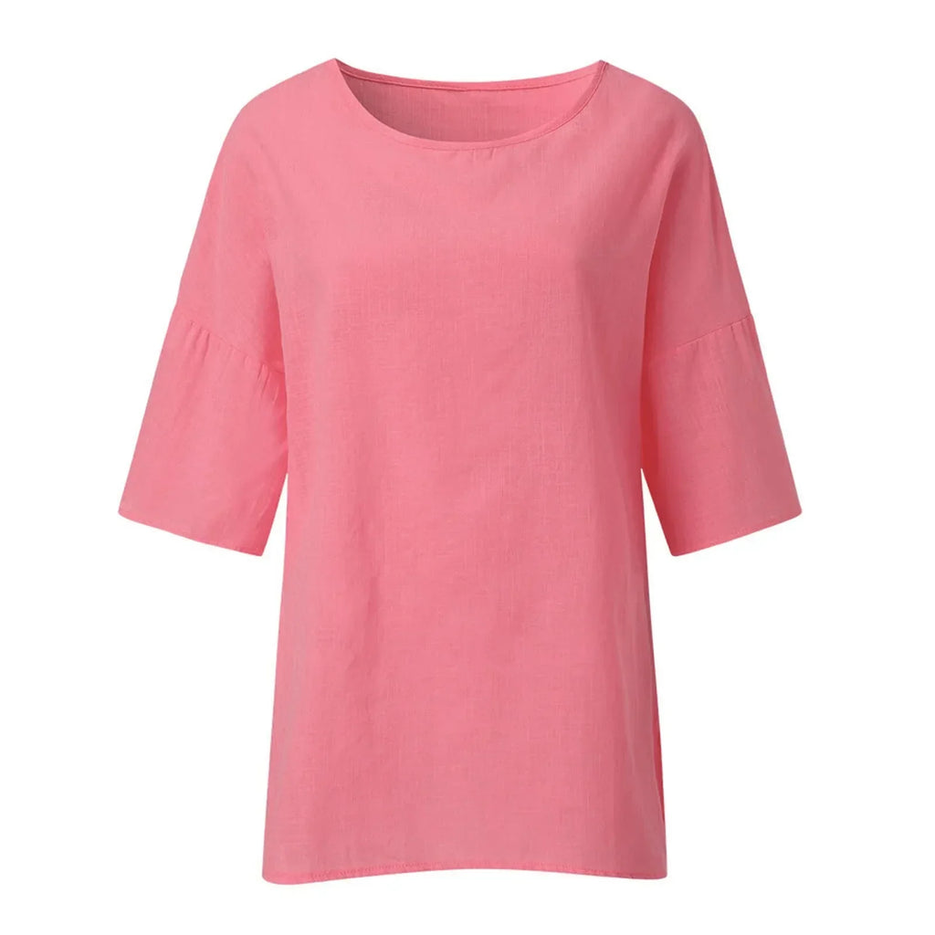 Blaues Casual T-Shirt - Esmee