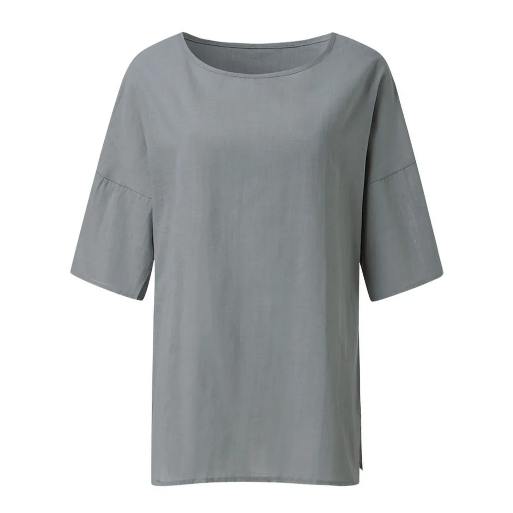 Blaues Casual T-Shirt - Esmee