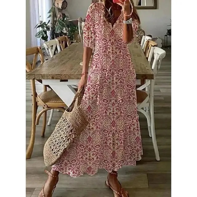 Blaues Sonniges Kleid - Alita