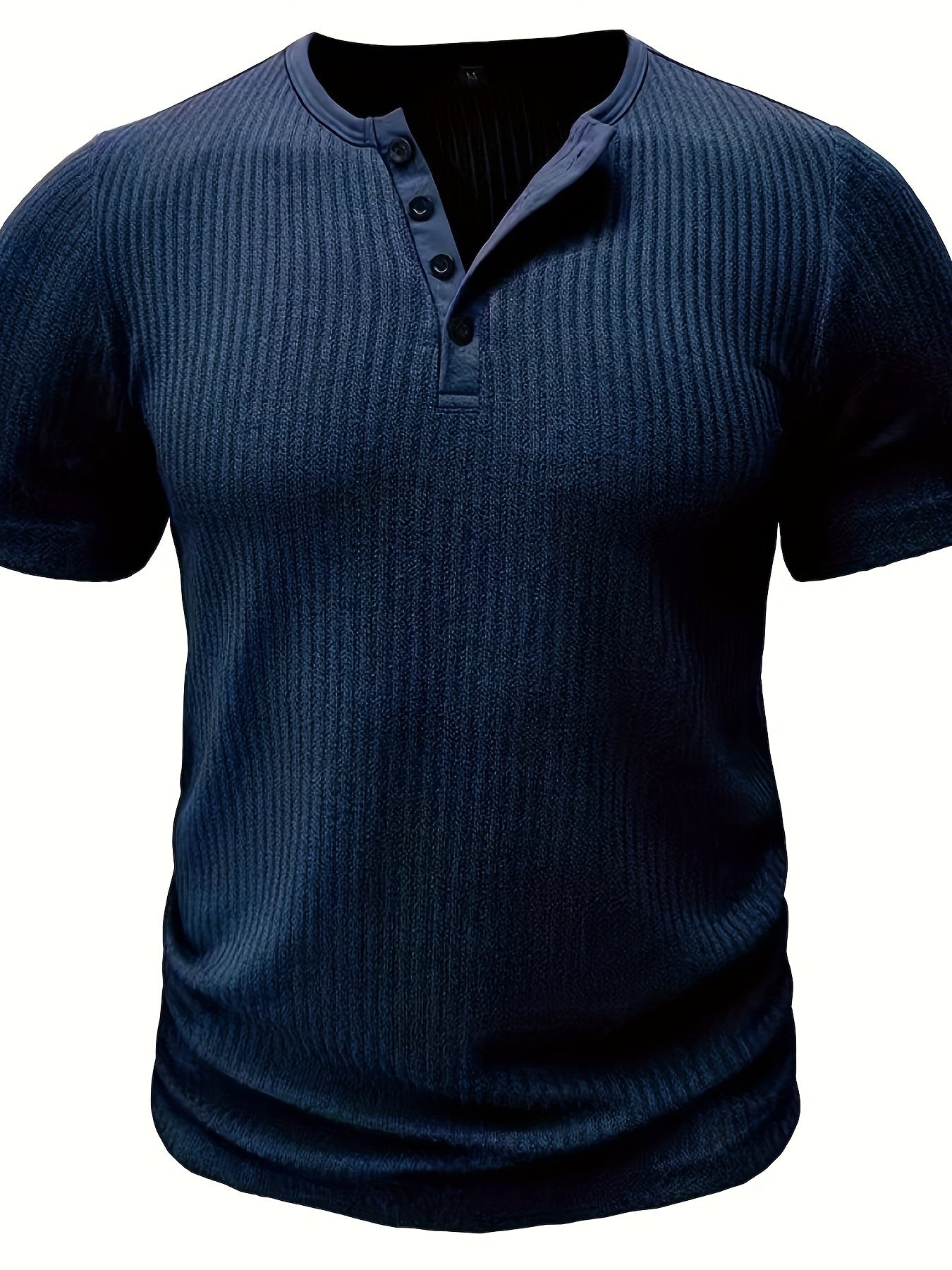 Weißes Henley-T-Shirt - Finn