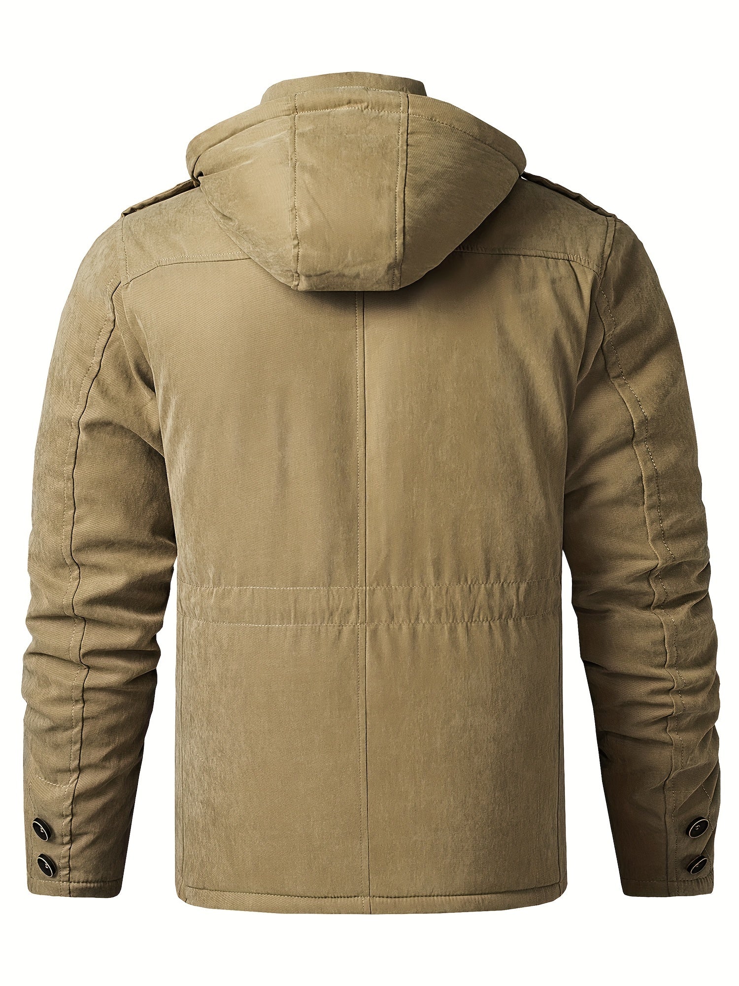 Schwarze Cargo-Winterjacke – Paul