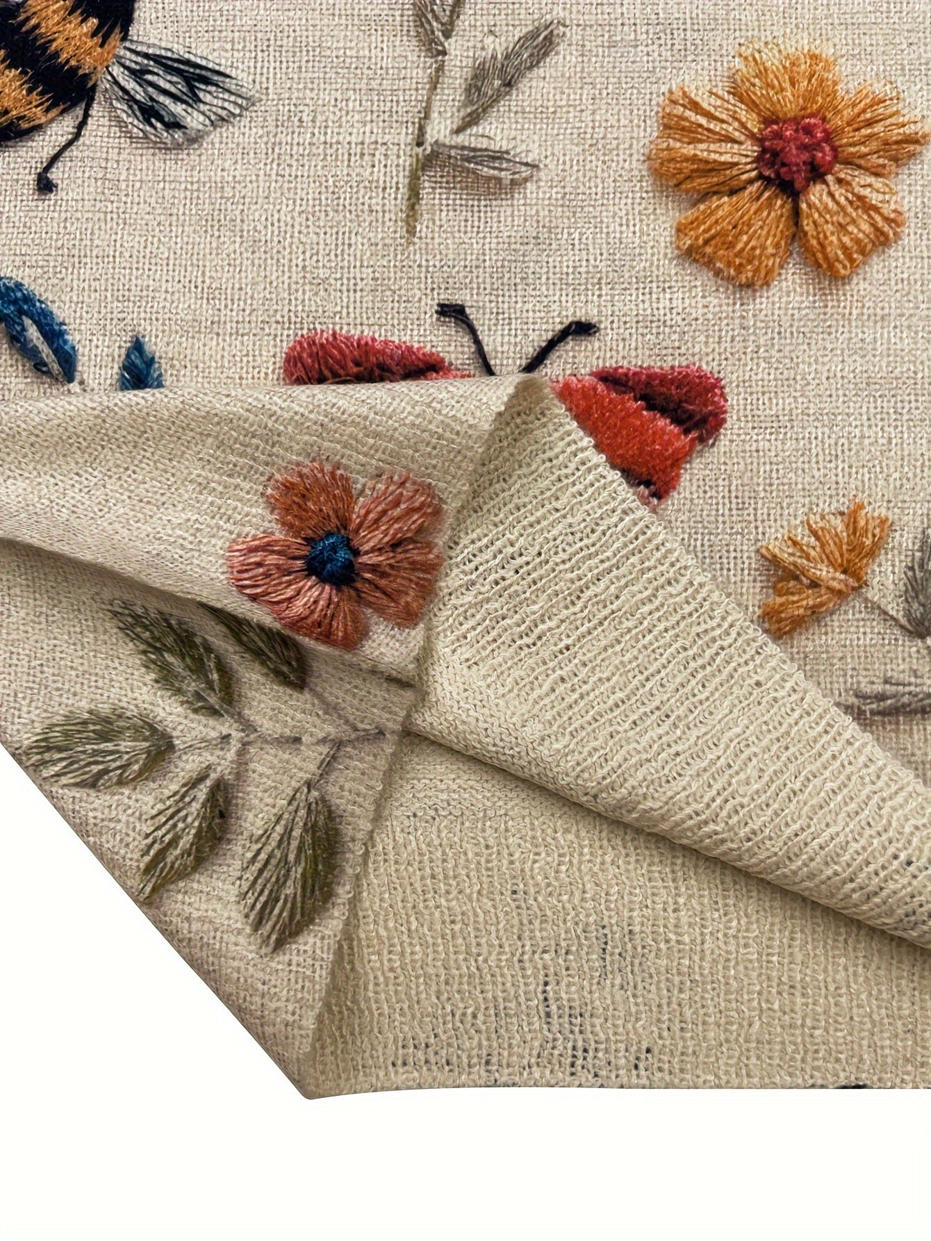 Apricot Blumen & Libellen Print Pullover - Fleur