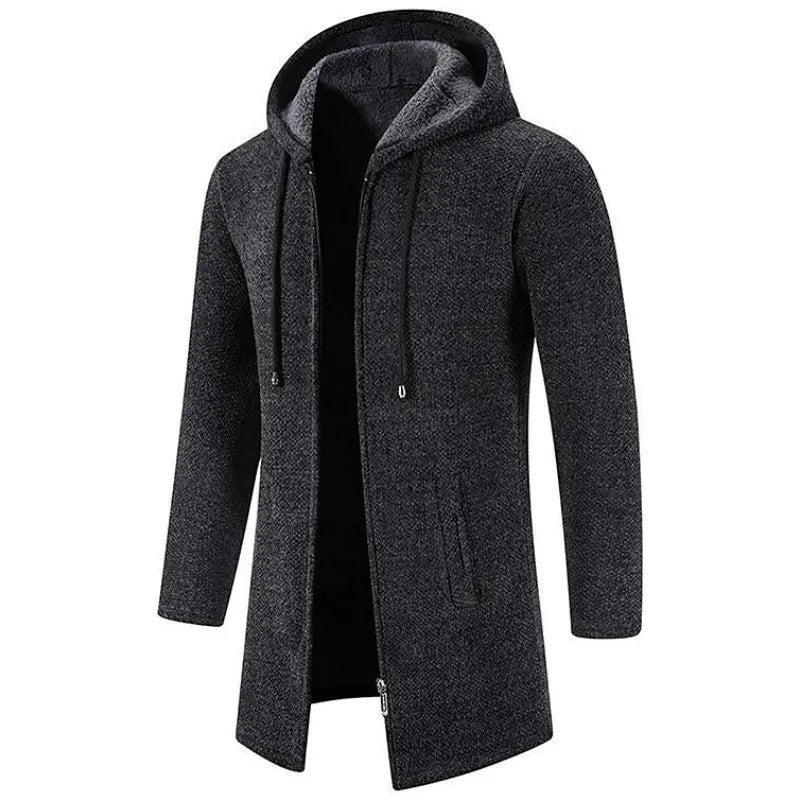 Kapuzenjacke Dunkelgrau - Elias