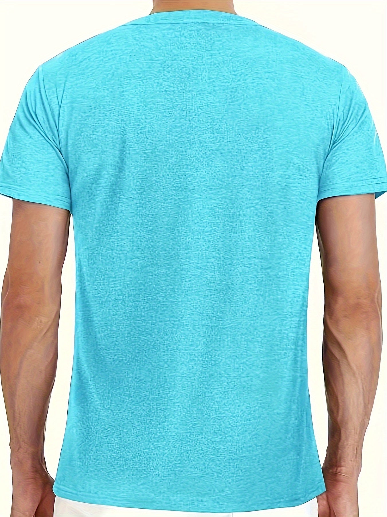 Schwarzes Henley-T-Shirt - Tim