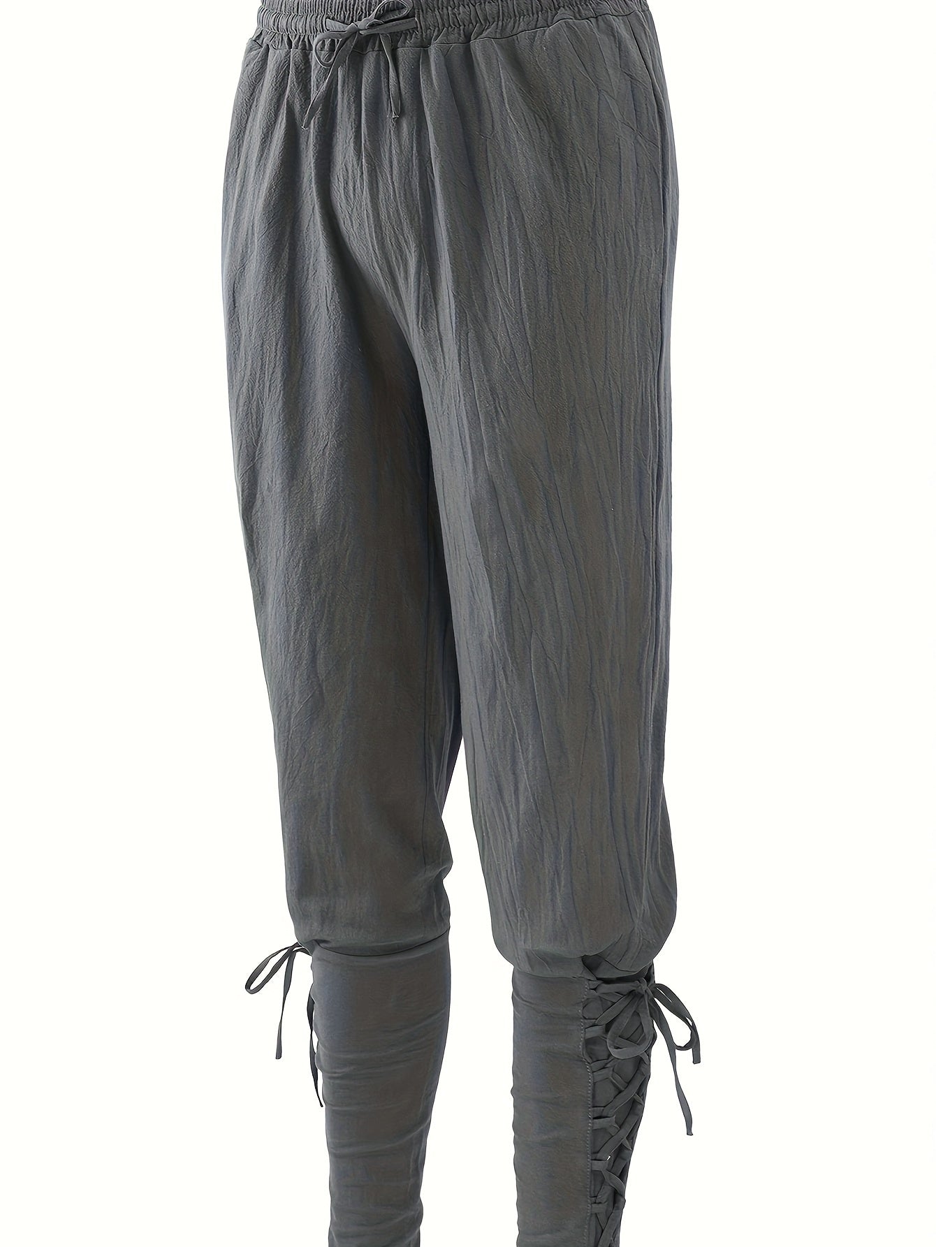 Aprikosenfarbene Retro-Hose - David