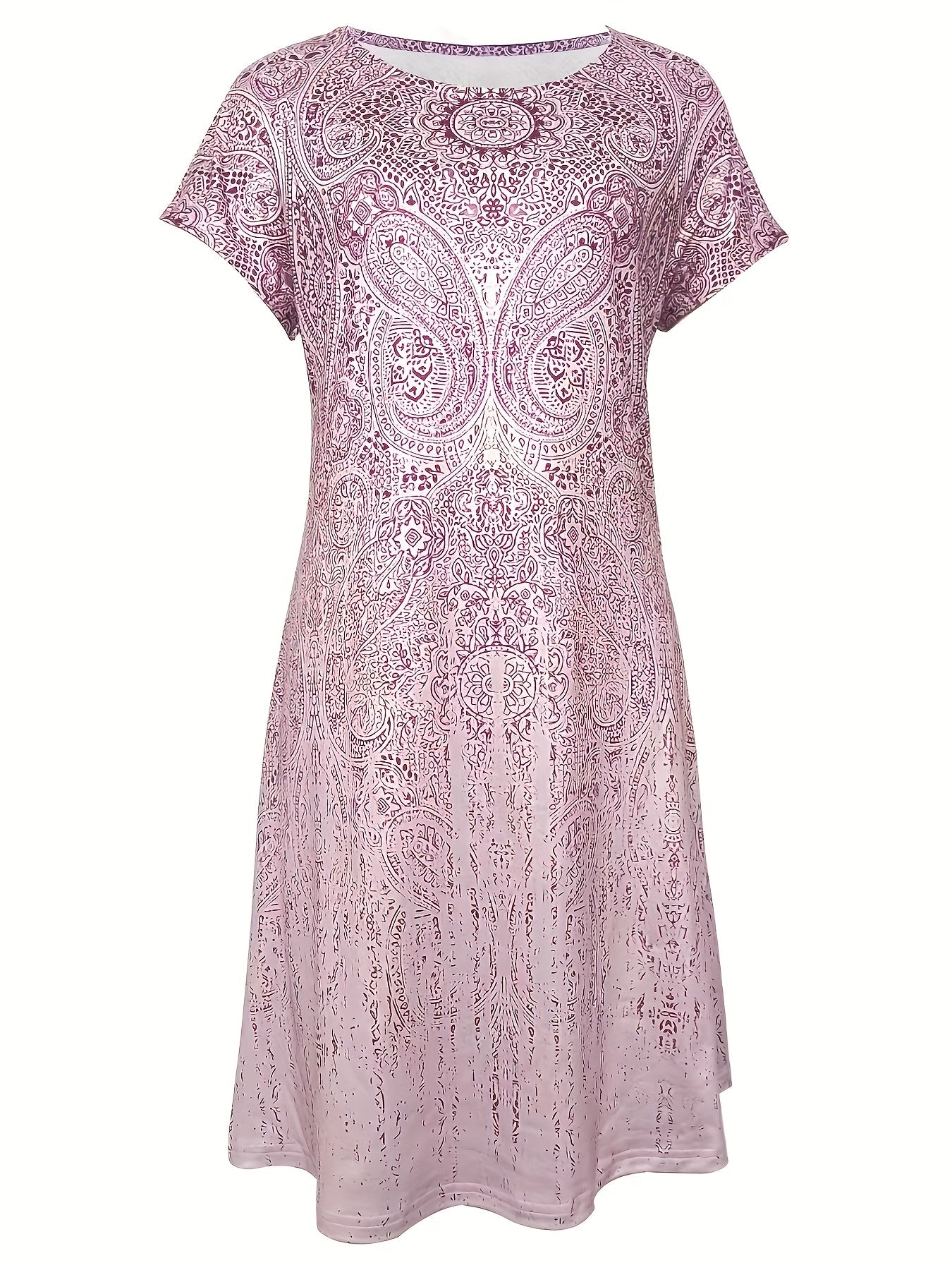 Grünes Paisley Kleid - Isabella