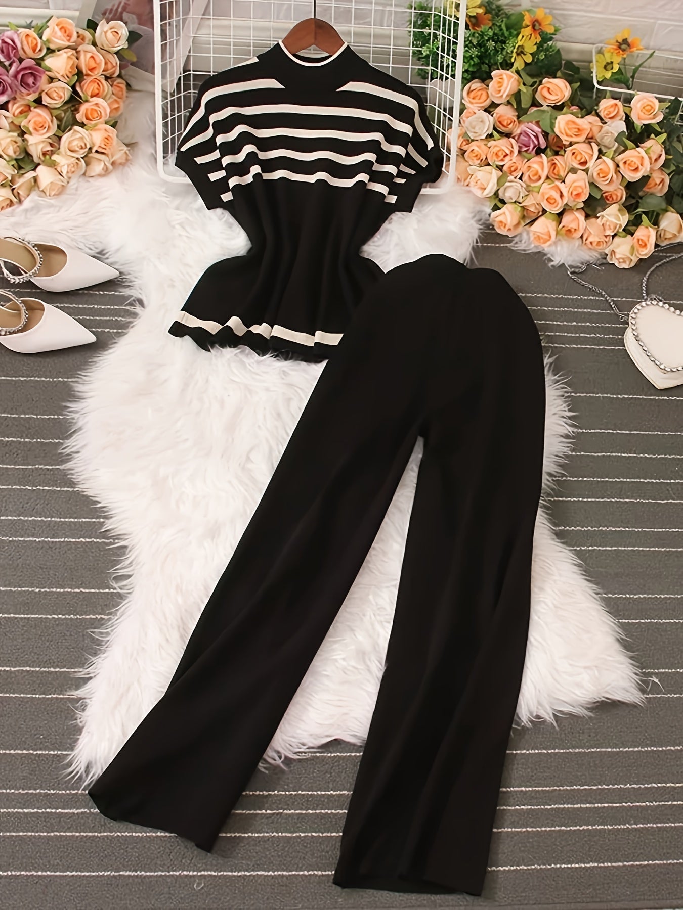 Gestreifter Casual Jumpsuit - Mila