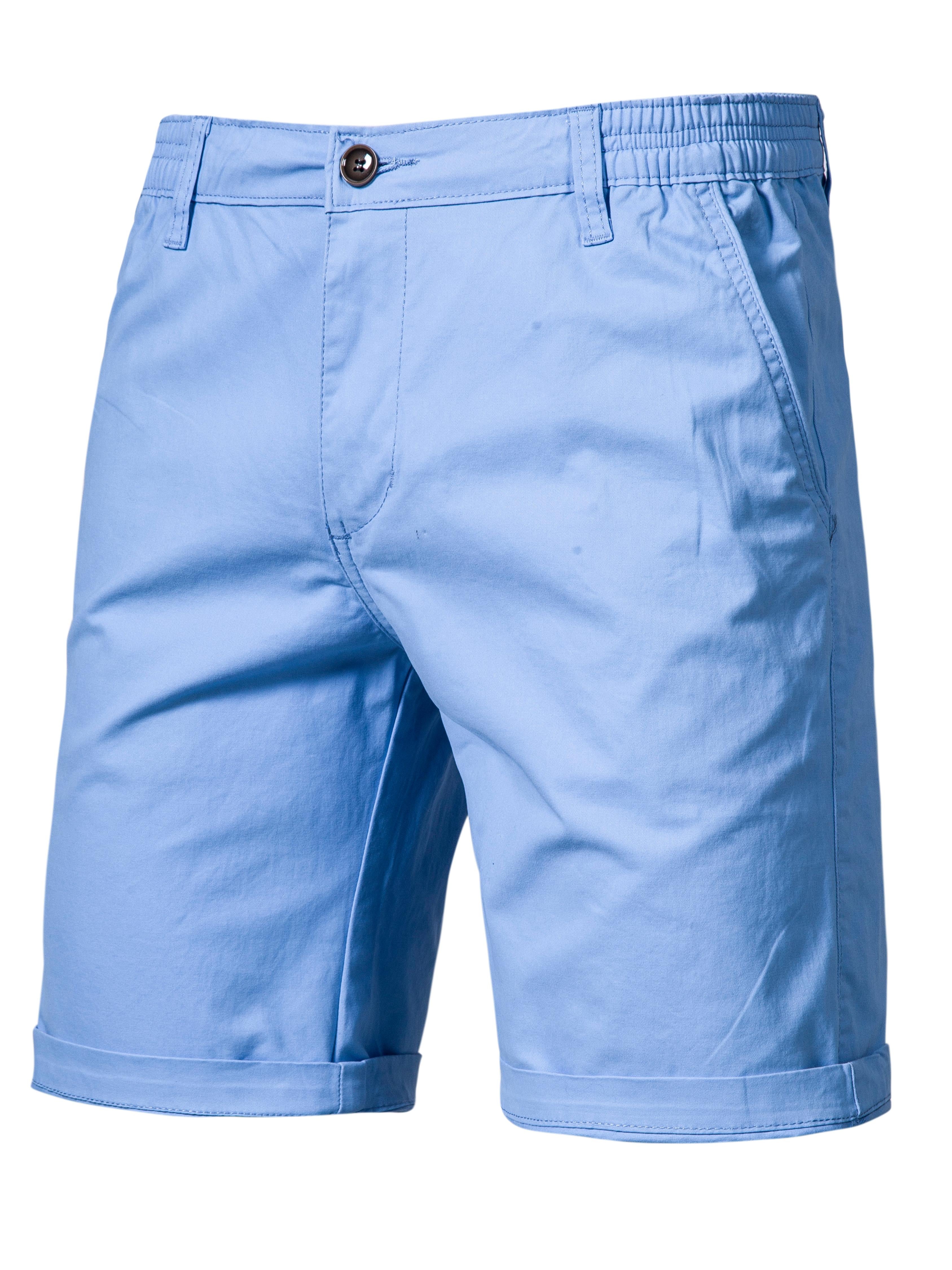 Orange-Rote Chino-Shorts - Thurman