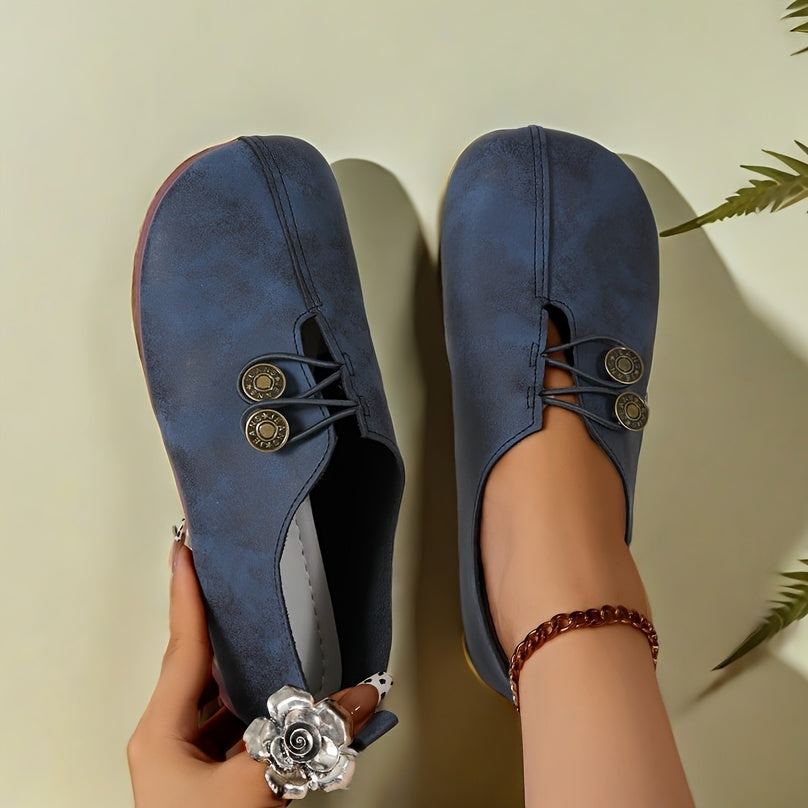 Blaue Slipper - Fleur