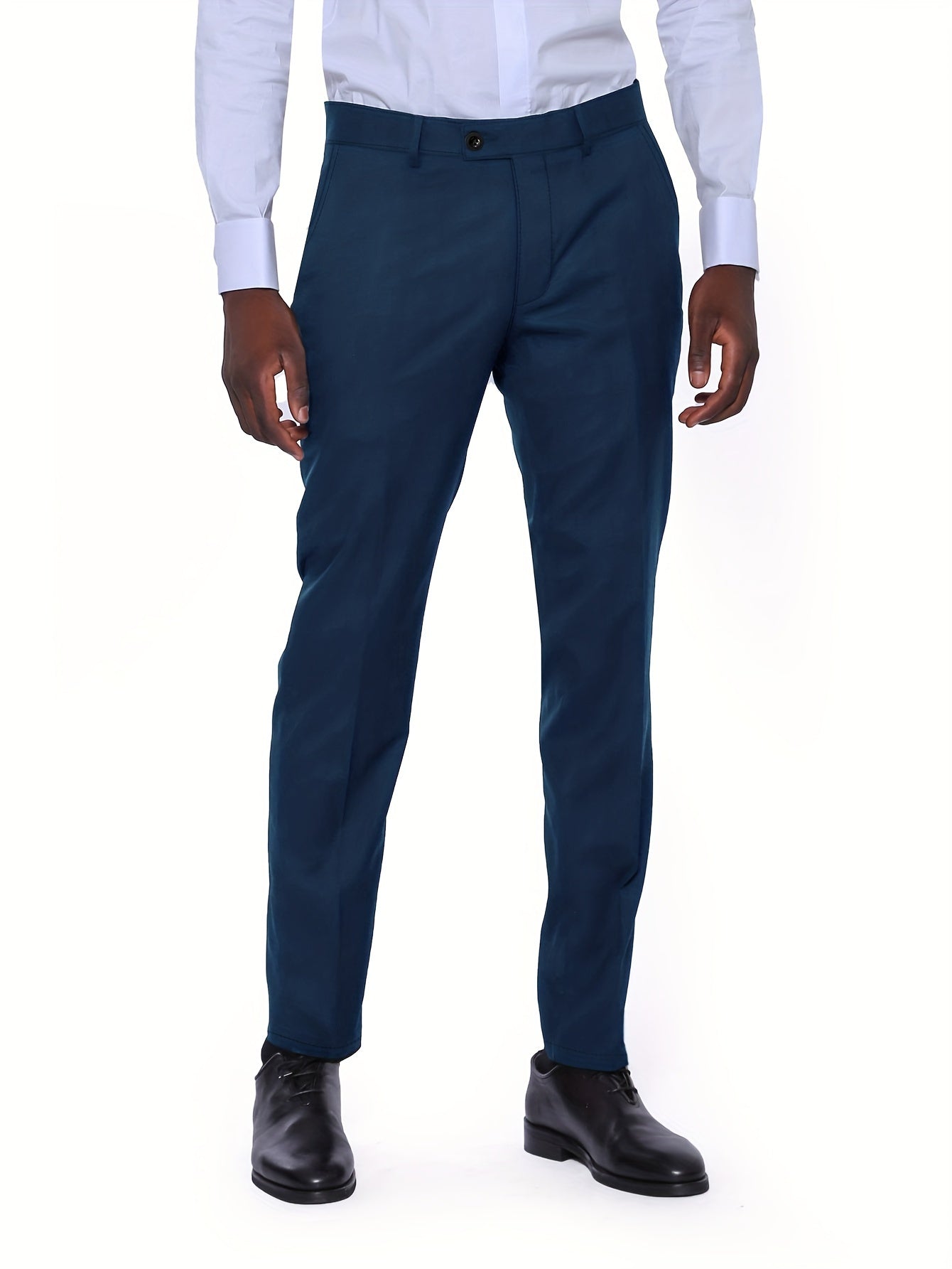 Schwarze Slim-Fit Hose - Kane