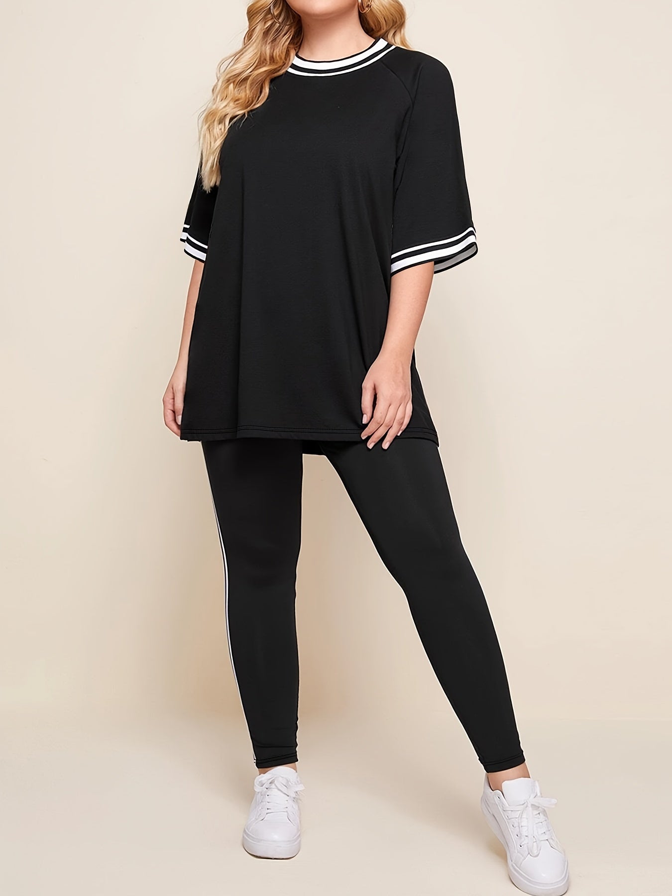 Schwarzes Streifen-Set - Clara