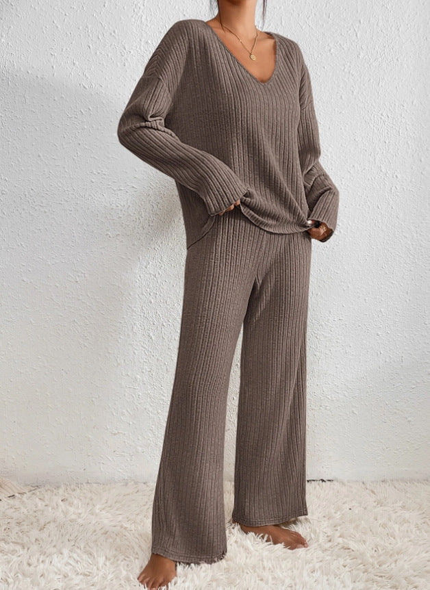 Strick 2-Teiler Beige - Sophia