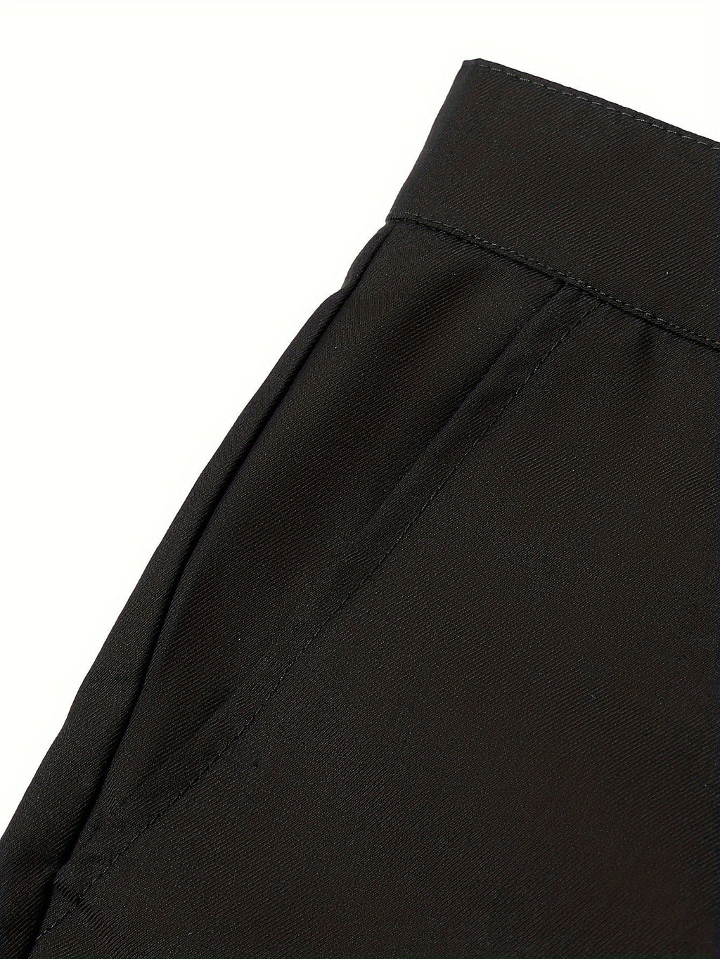 Schwarze Slim-Fit Hose - Kane