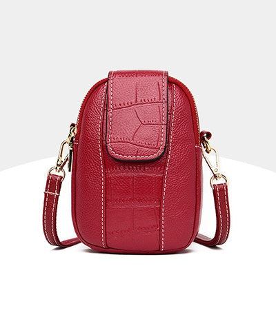 Lara - Rote Lässige Crossbody-Tasche