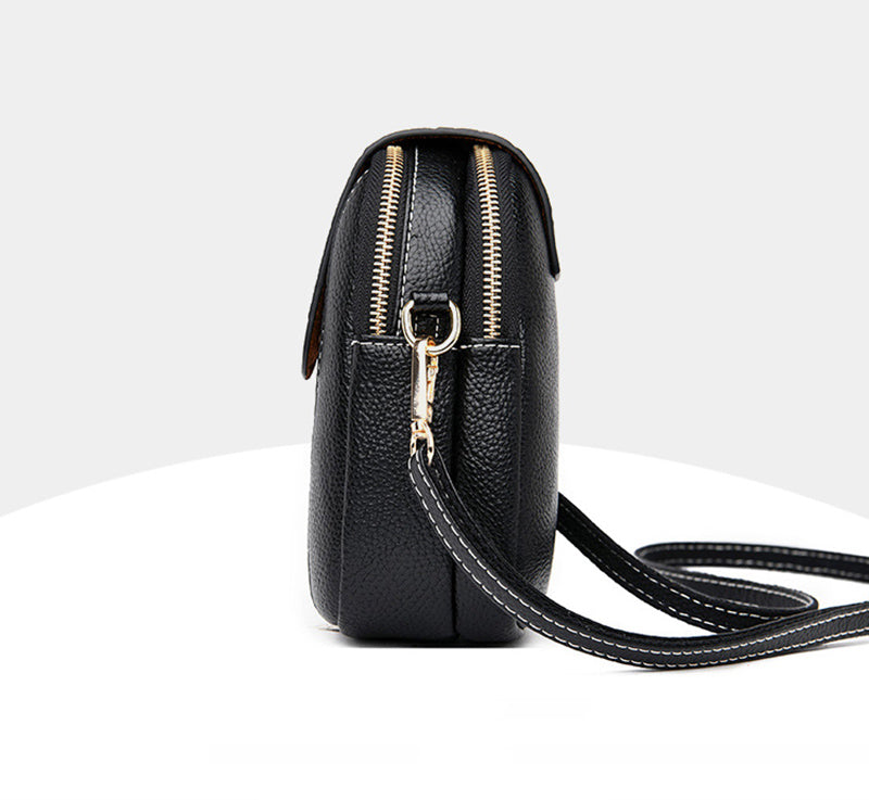 Lara - Rote Lässige Crossbody-Tasche