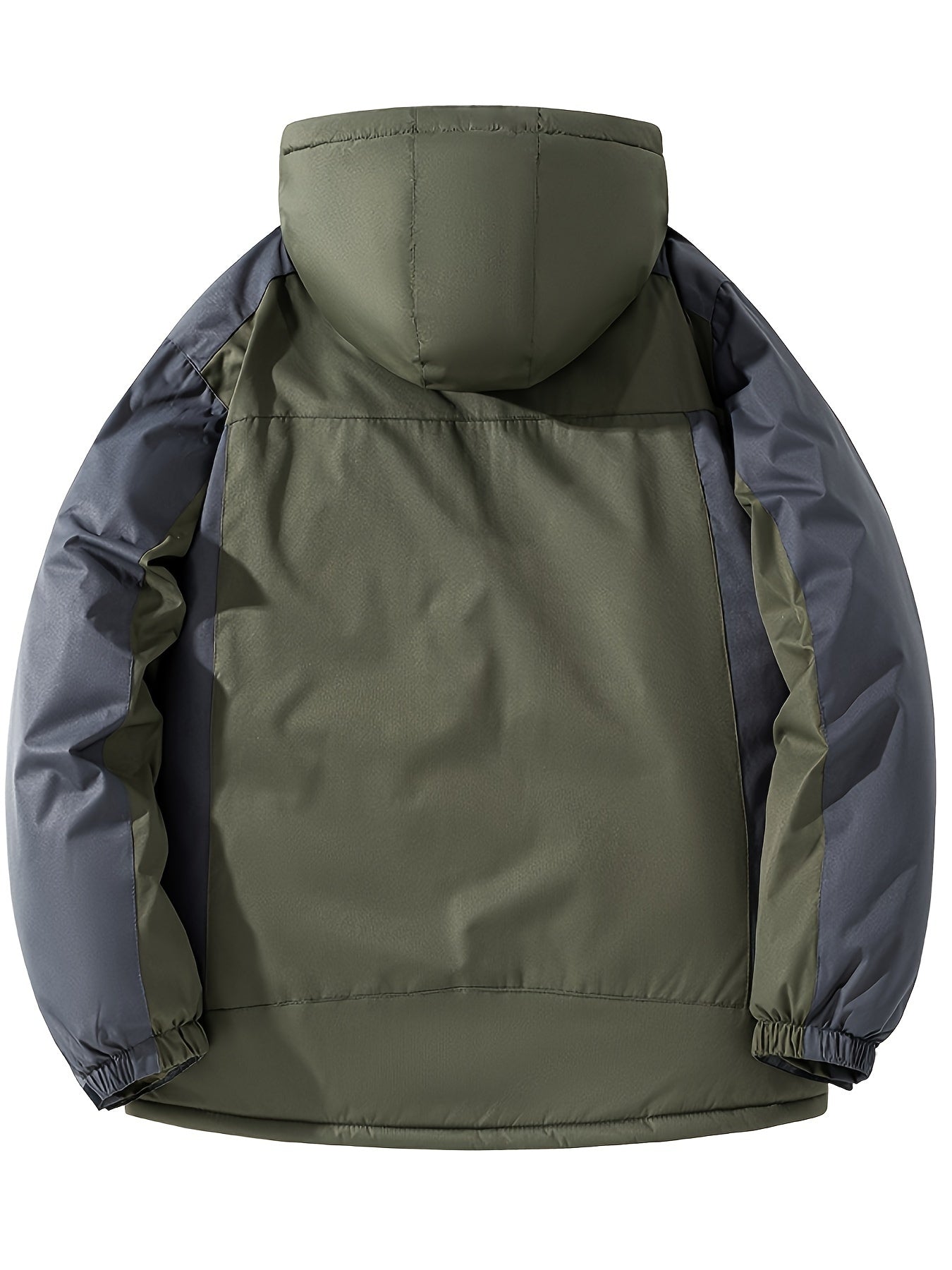 Schwarze Fleece-Winterjacke – Max