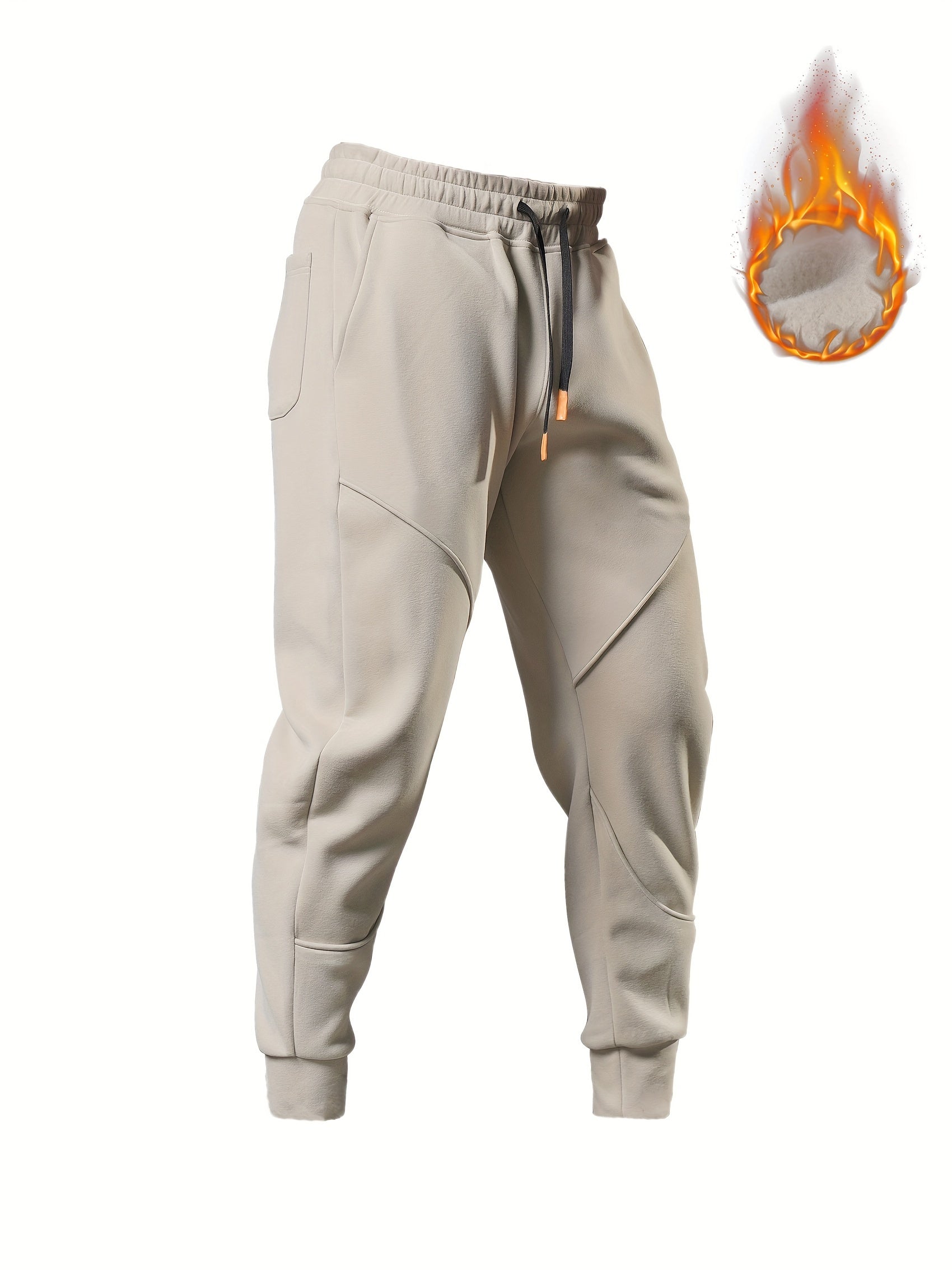 Schwarze Fleece-Jogginghose - Max