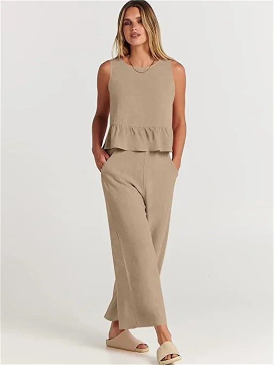 Zara - Schwarzes Sommer-Set für Damen