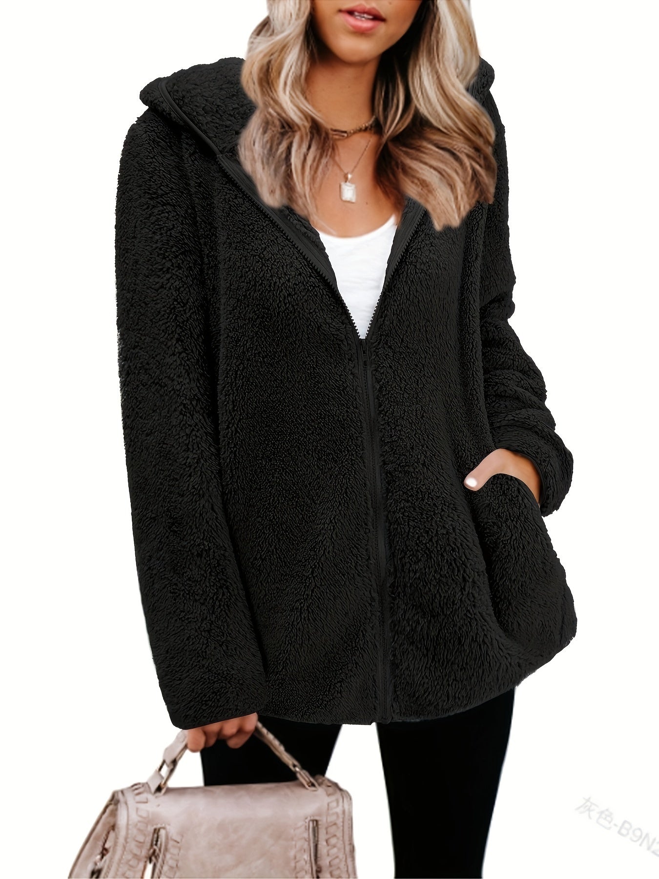 Apricot Fleecejacke mit Kapuze - Clara