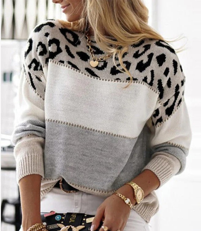 Stilvoller Komfort-Sweater Rosa- Mia