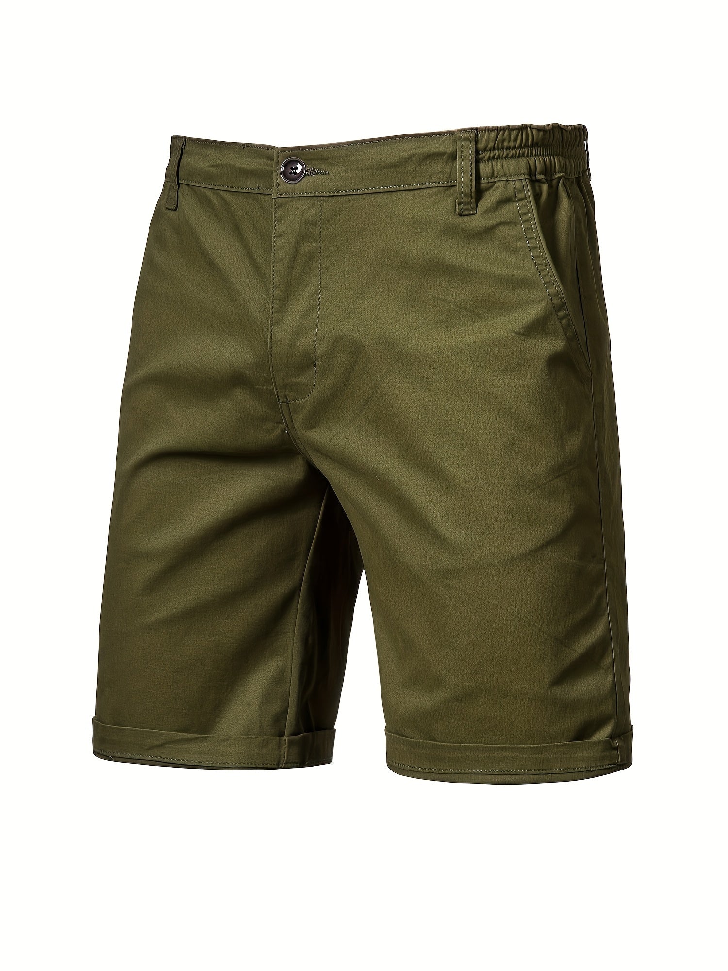 Orange-Rote Chino-Shorts - Thurman