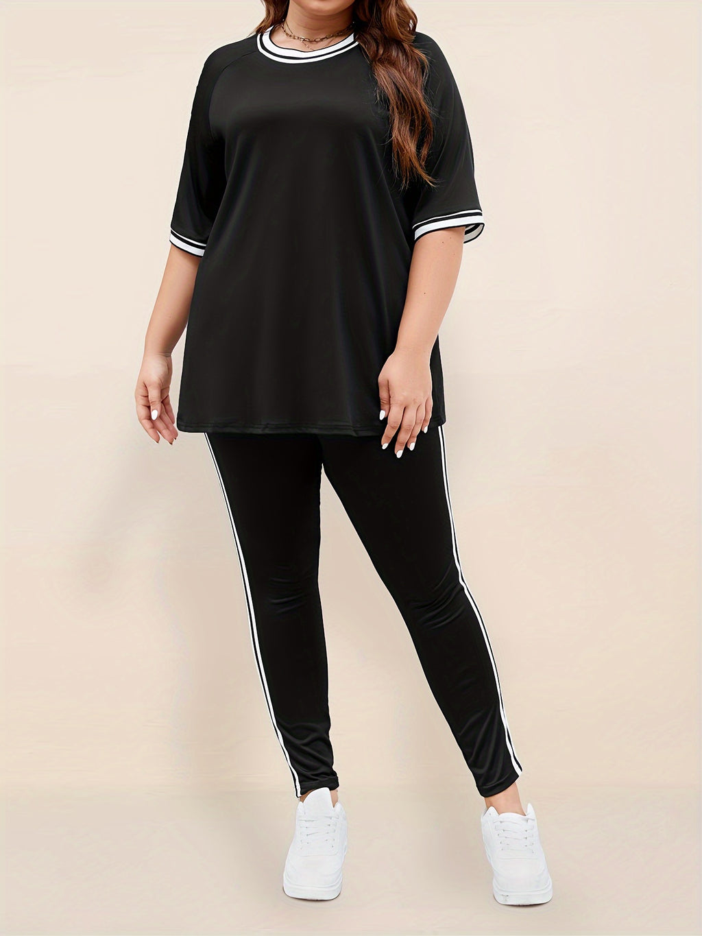 Schwarzes Streifen-Set - Clara