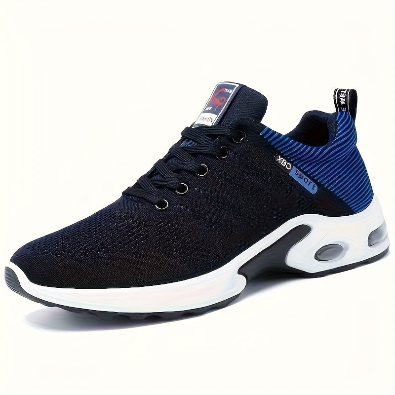 Schwarz-Rote Atmungsaktive Sneakers - Max