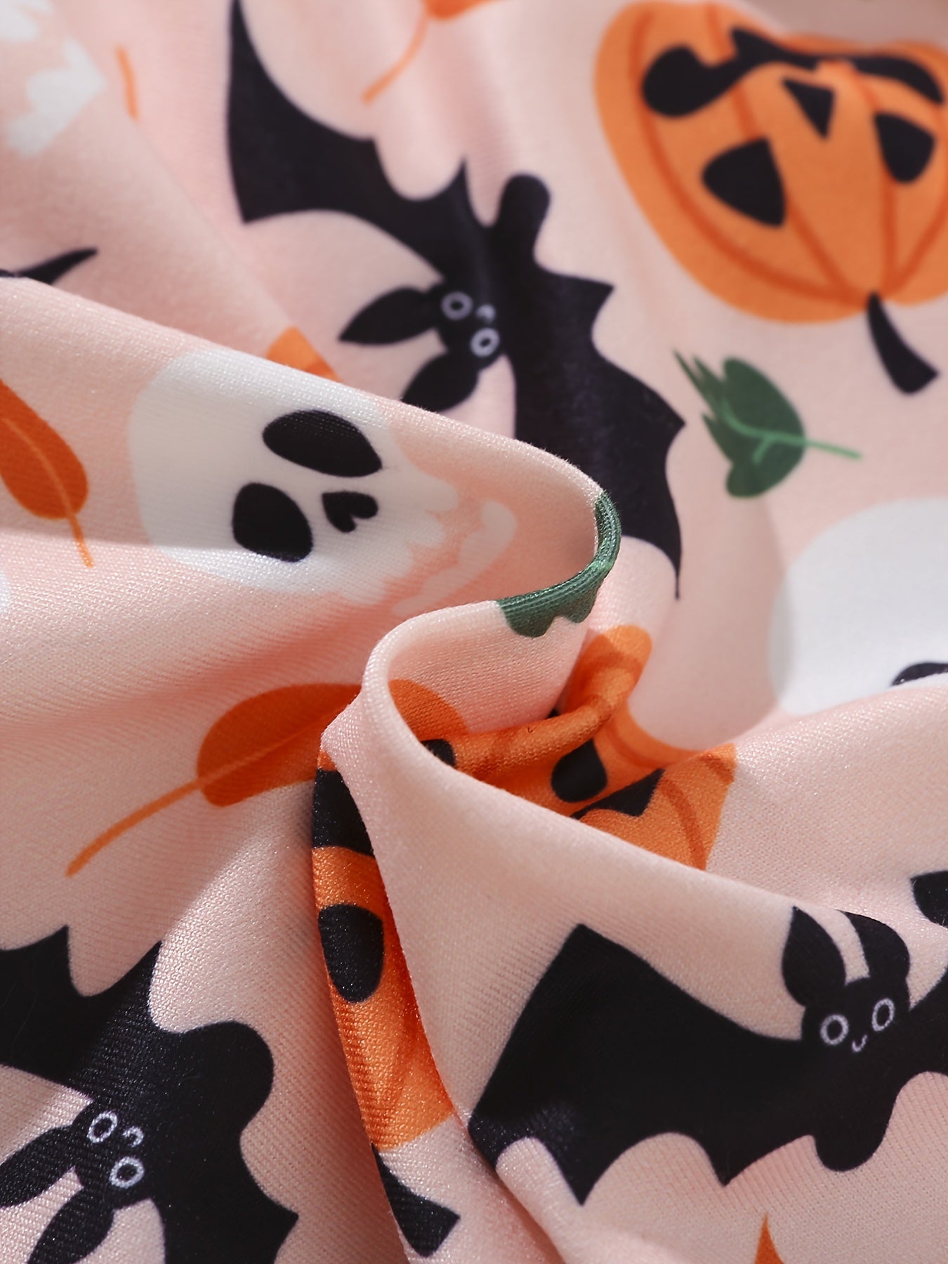 Kürbis-Kleid mit Flügelärmeln für Babys in Orange - Mila