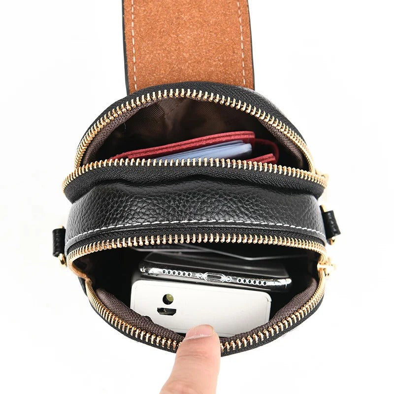 Lara - Rote Lässige Crossbody-Tasche