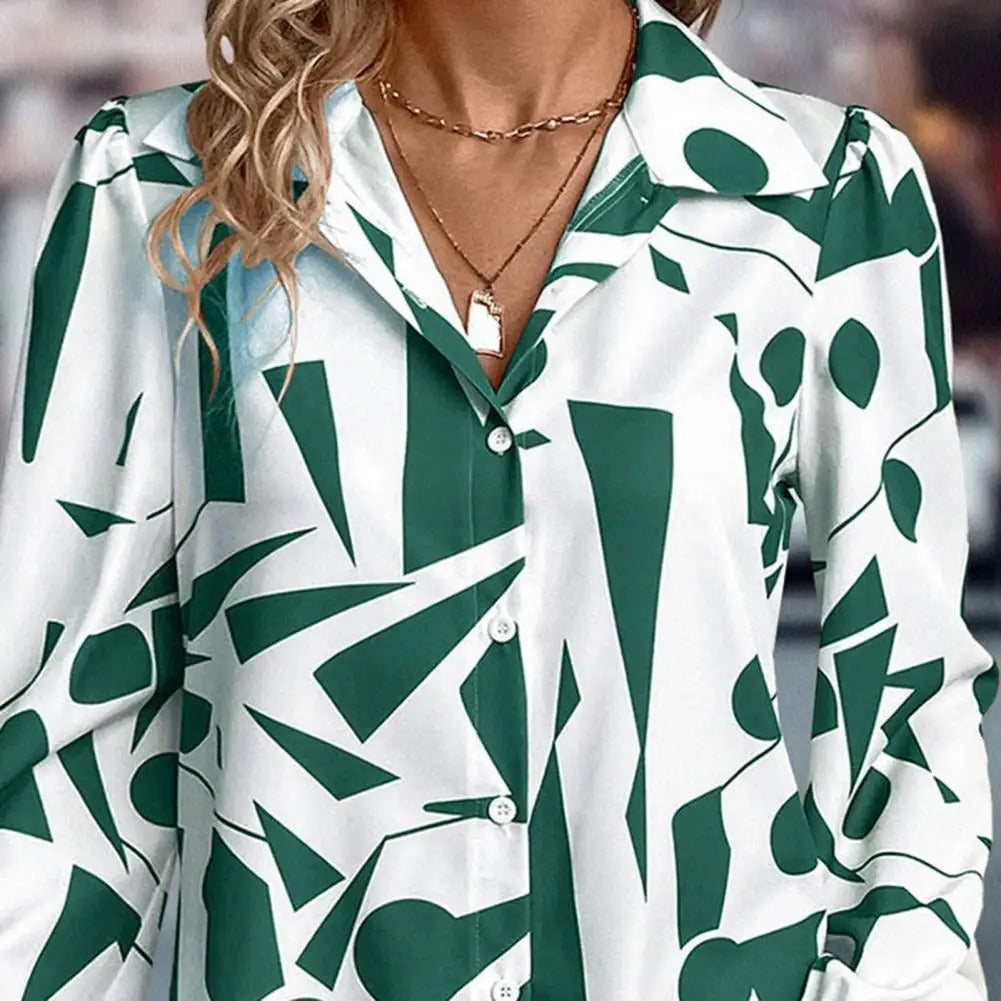 Iris - Lockeres Hemdkleid in Blau