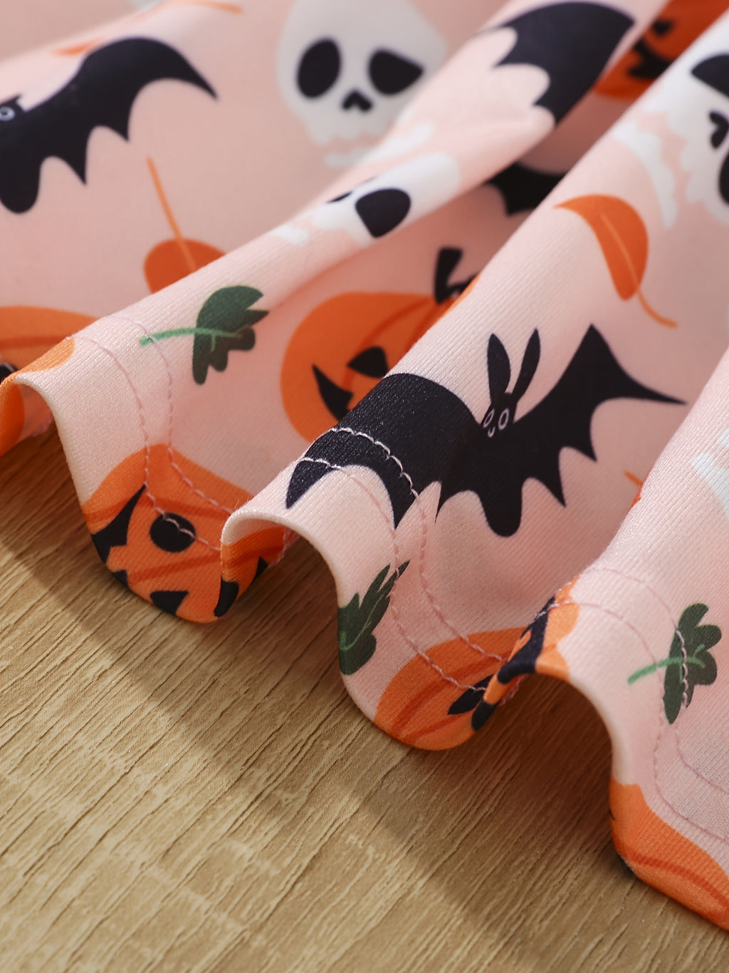 Kürbis-Kleid mit Flügelärmeln für Babys in Orange - Mila