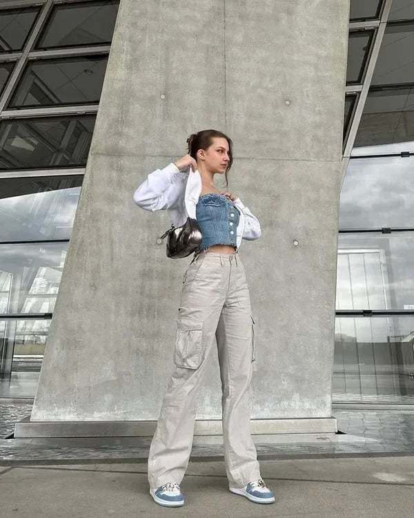 FlexFit Damen Cargo: Stil & Komfort