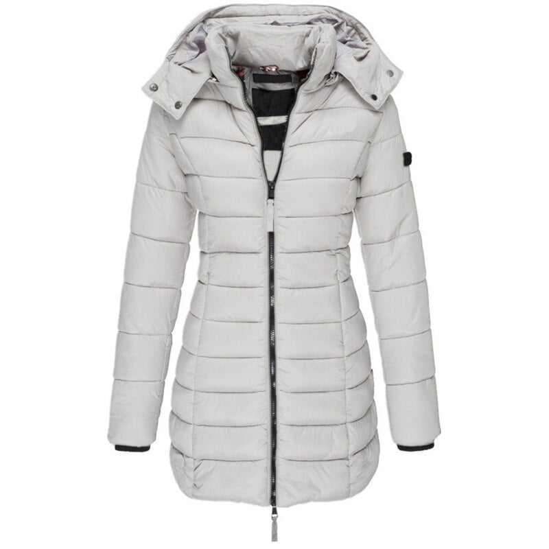 Damen Kapuzenjacke Dunkelblau - Lina